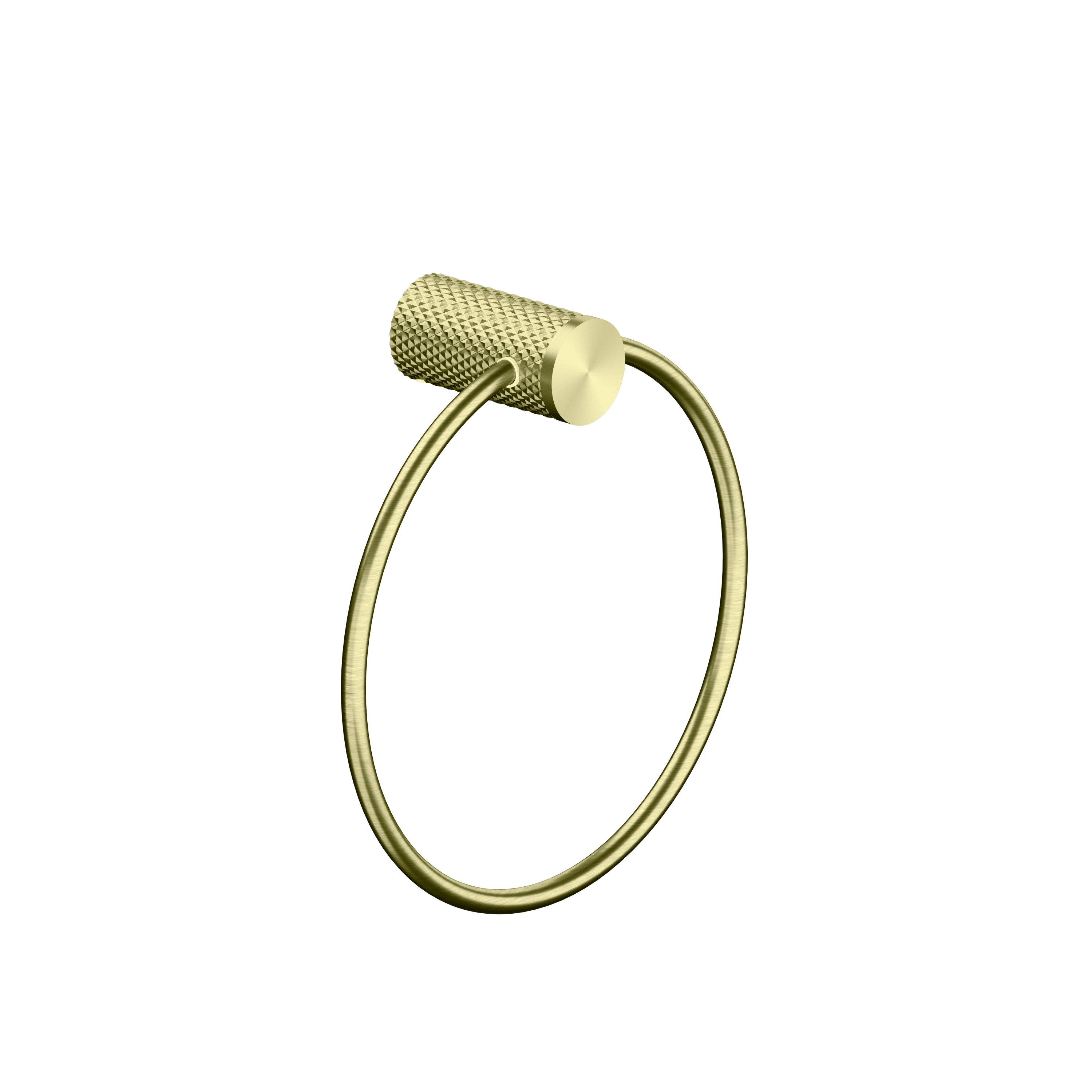 OPAL TOWEL RING BRUSHED GOLD