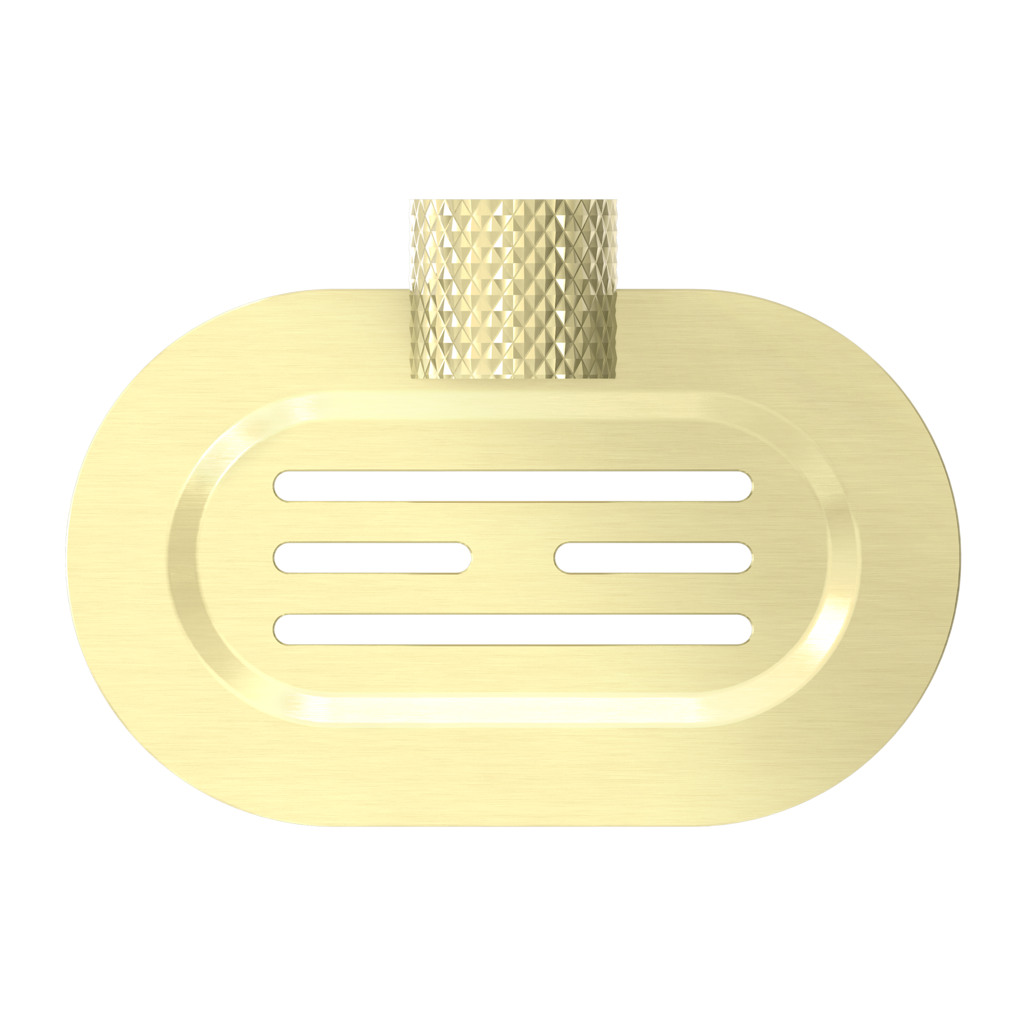 OPAL SOAP DISH HOLDER BRUSHED GOLD
