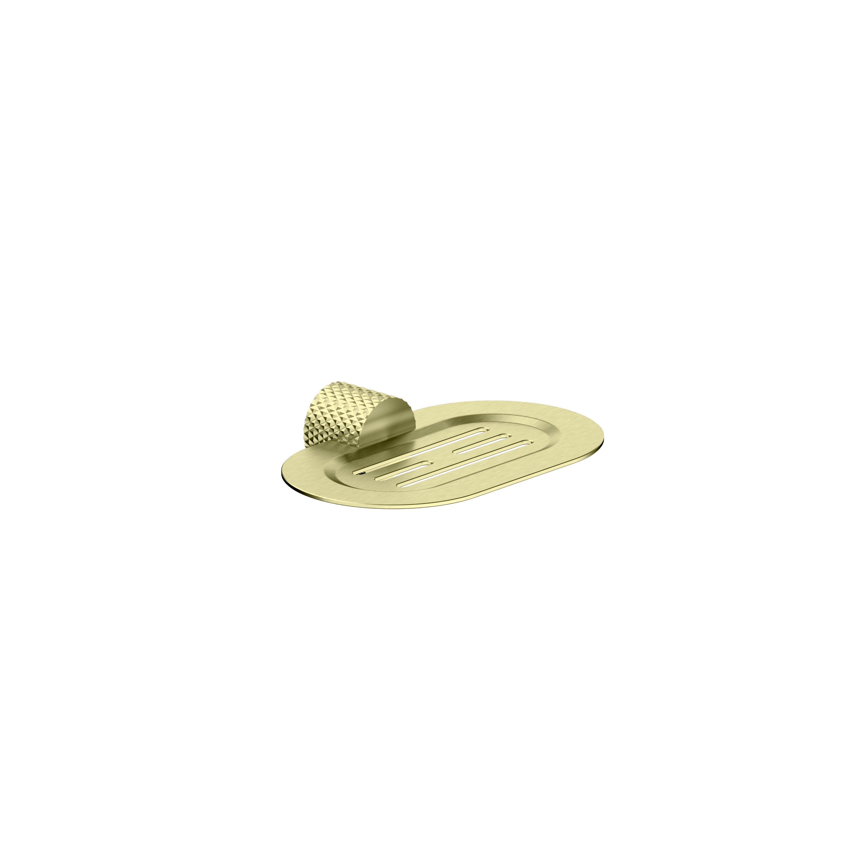 OPAL SOAP DISH HOLDER BRUSHED GOLD