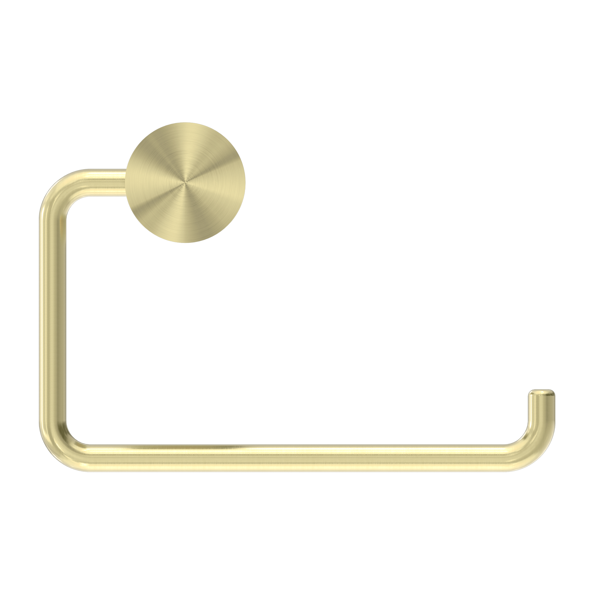 OPAL TOILET ROLL HOLDER BRUSHED GOLD