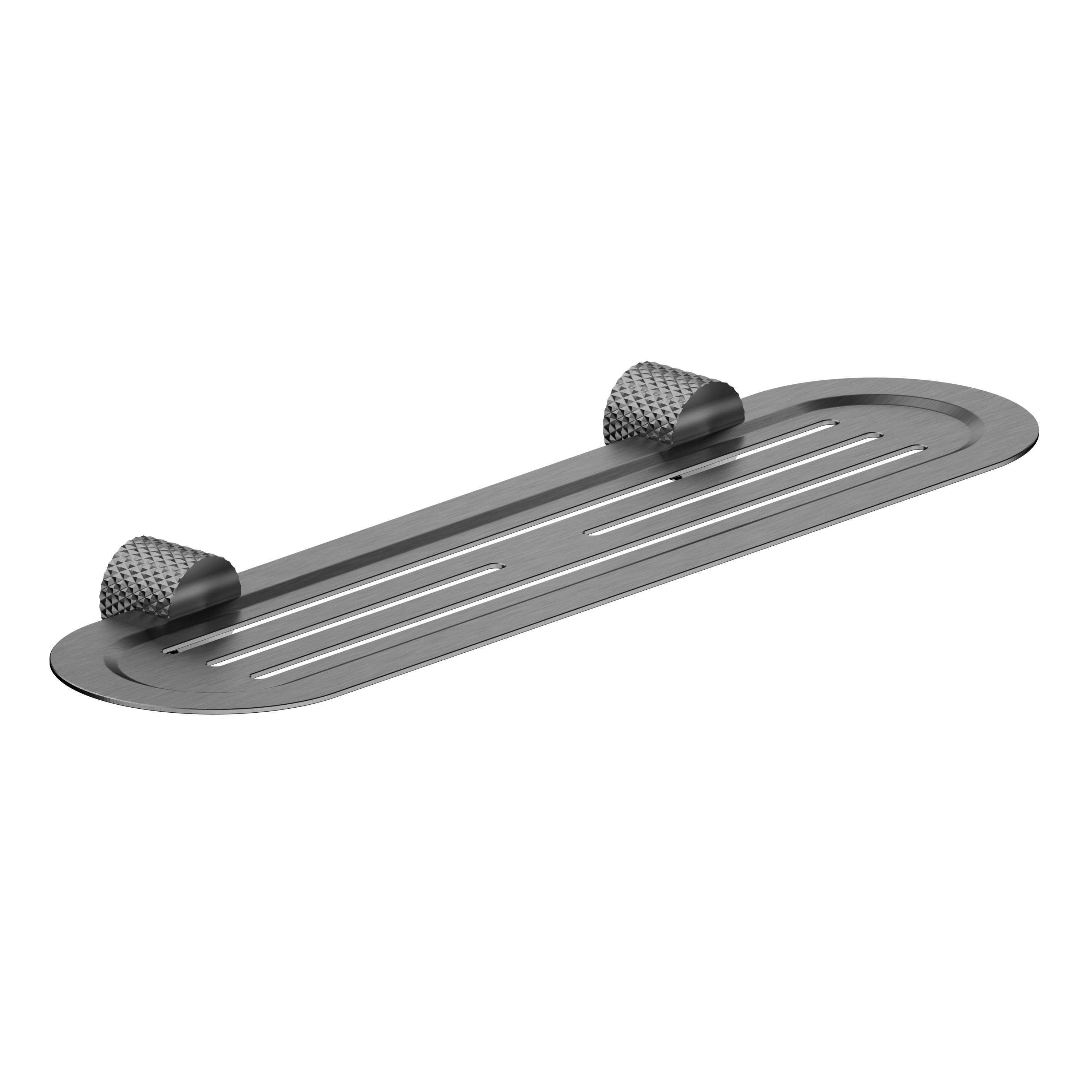 OPAL METAL SHOWER SHELF GRAPHITE