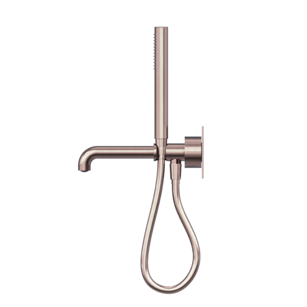 KARA PROGRESSIVE SHOWER SYSTEM WITH SPOUT 250MM BRUSHED BRONZE