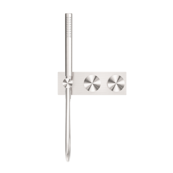 KARA PROGRESSIVE SHOWER SYSTEM SEPARATE PLATE BRUSHED NICKEL