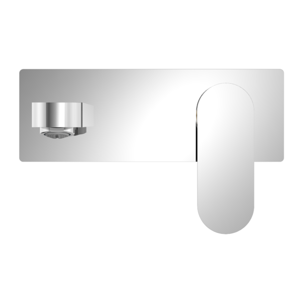 ECCO WALL BASIN/BATH MIXER CHROME