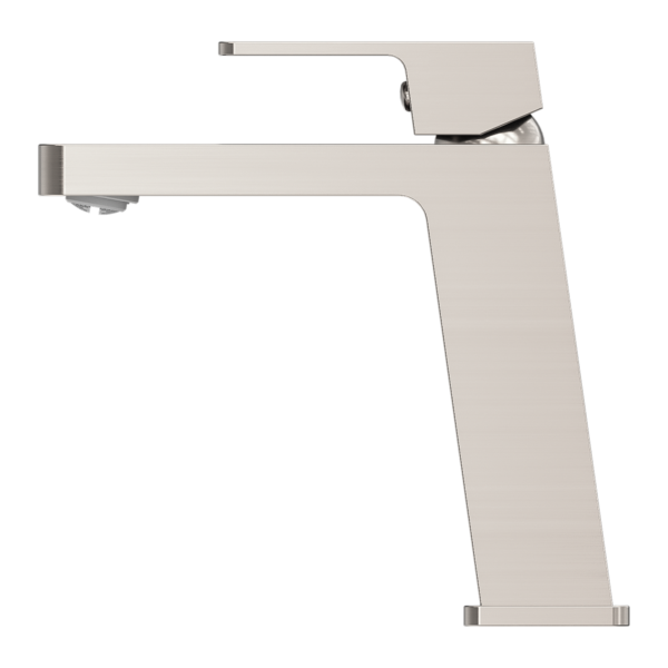 CELIA BASIN MIXER ANGLE SPOUT BRUSHED NICKEL
