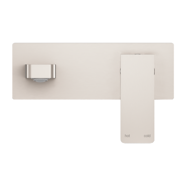 CELIA WALL BASIN/BATH MIXER BRUSHED NICKEL