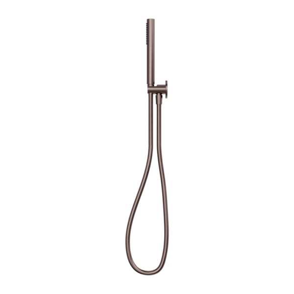 SLIM SHOWER ON BRACKET BRUSHED BRONZE