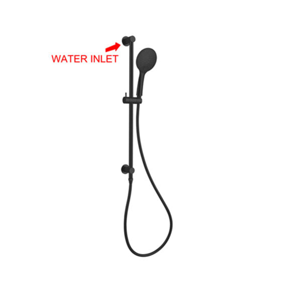 3 FUNCTION SHOWER RAIL MATTE BLACK
