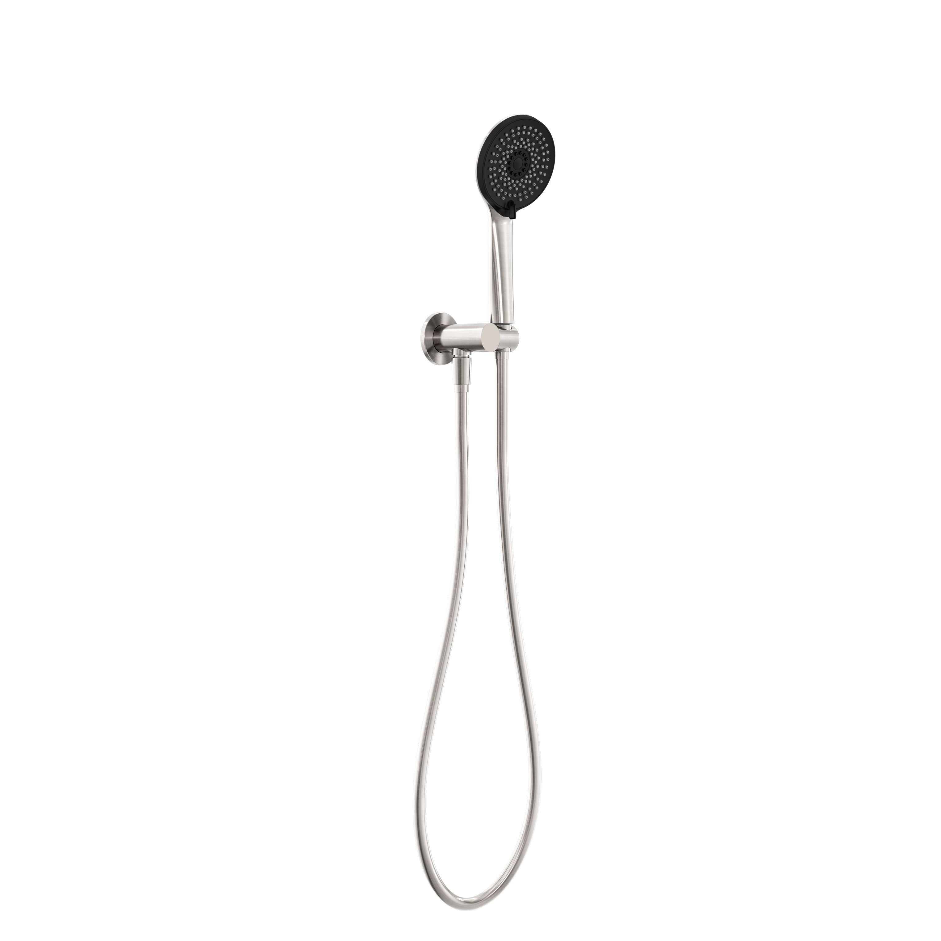 PROJECT ROUND SHOWER ON BRACKET 4 STAR RATING BRUSHED NICKEL