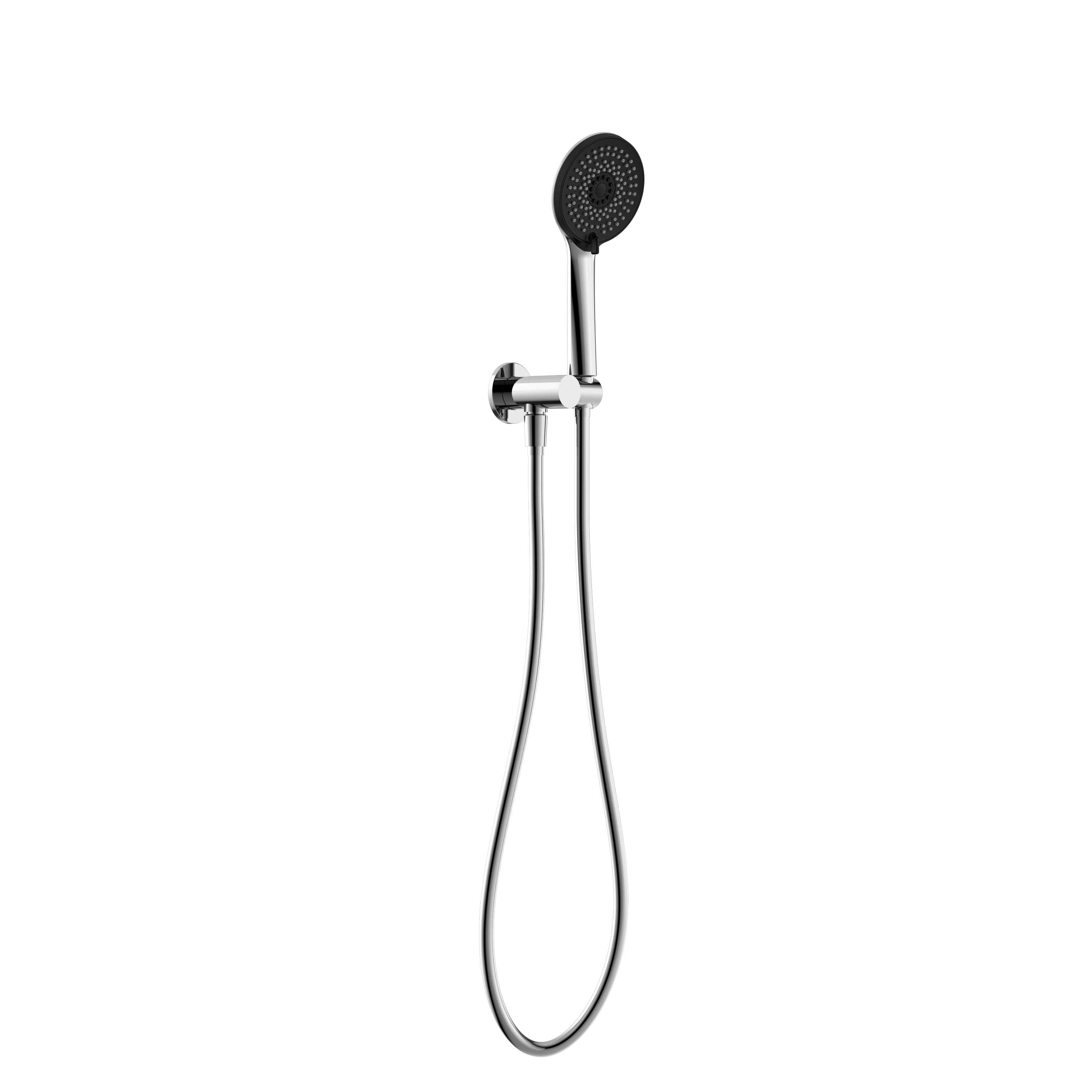 PROJECT ROUND SHOWER ON BRACKET 4 STAR RATING CHROME