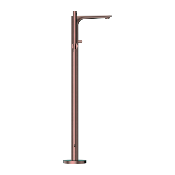 BIANCA FREESTANDING BATH MIXER WITH HAND SHOWER BRUSHED BRONZE