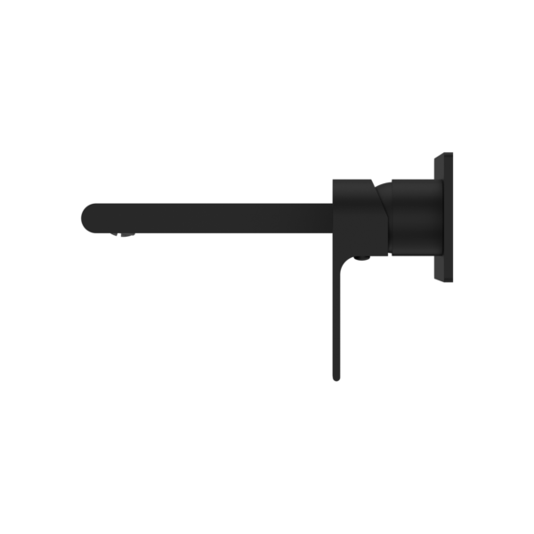 BIANCA WALL BASIN/BATH MIXER 187MM MATTE BLACK