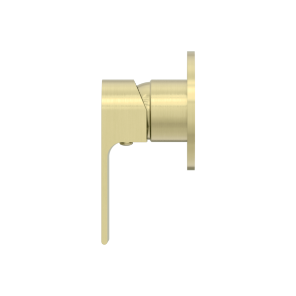 BIANCA SHOWER MIXER 80MM PLATE BRUSHED GOLD