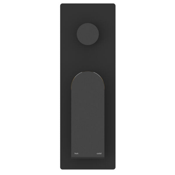 BIANCA SHOWER MIXER WITH DIVERTOR MATTE BLACK