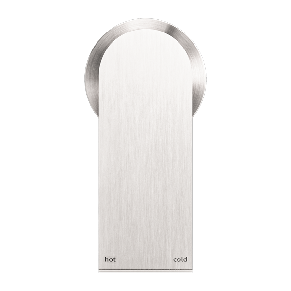 BIANCA SHOWER MIXER 60MM PLATE BRUSHED NICKEL