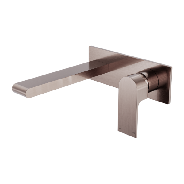 BIANCA WALL BASIN/BATH MIXER 187MM BRUSHED BRONZE