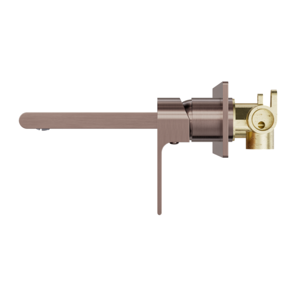 BIANCA WALL BASIN/BATH MIXER 187MM BRUSHED BRONZE