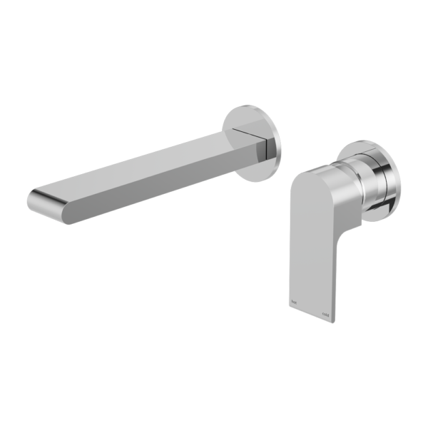 BIANCA WALL BASIN/BATH MIXER SEPARATE BACK PLATE 187MM CHROME