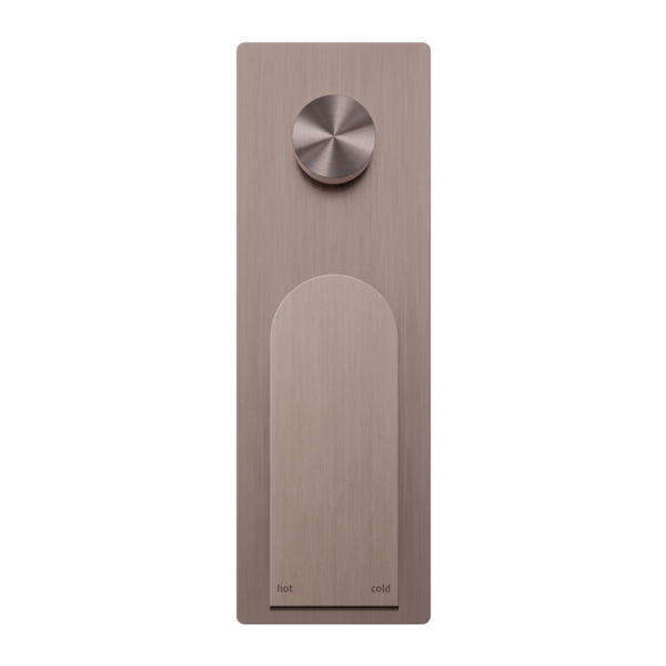 BIANCA SHOWER MIXER WITH DIVERTOR BRUSHED BRONZE