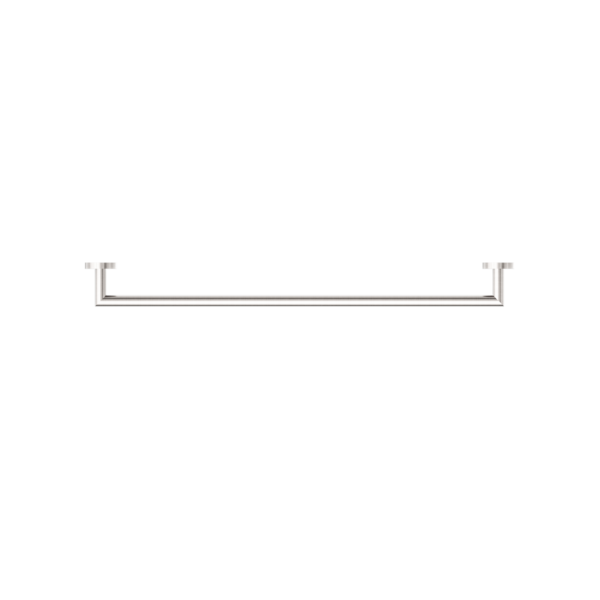 DOLCE SINGLE TOWEL RAIL 700MM BRUSHED NICKEL