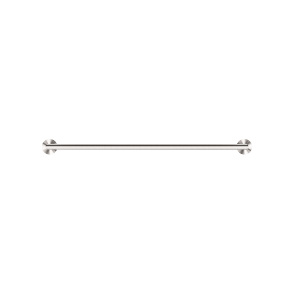 DOLCE DOUBLE TOWEL RAIL 700MM BRUSHED NICKEL