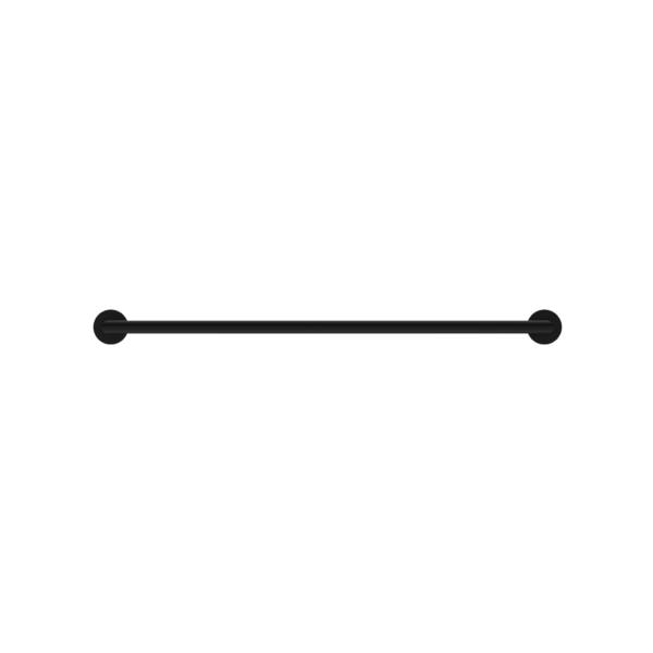 DOLCE DOUBLE TOWEL RAIL 700MM MATTE BLACK