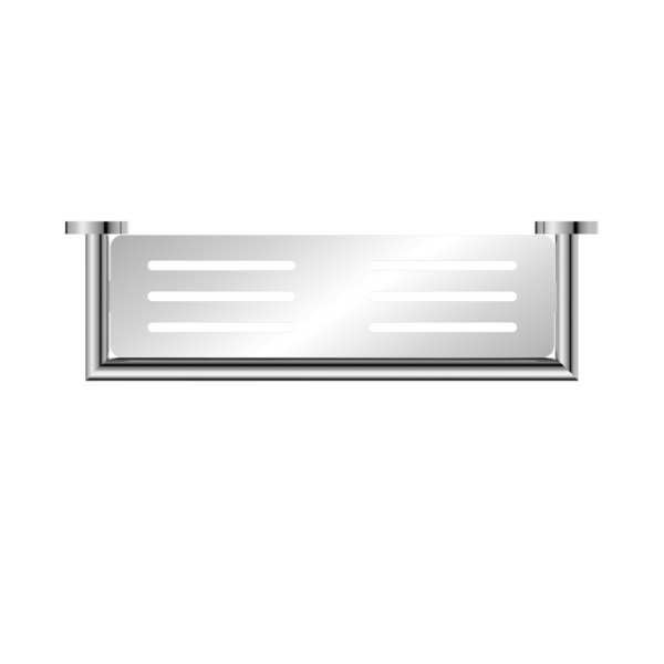 DOLCE METAL SHOWER SHELF CHROME