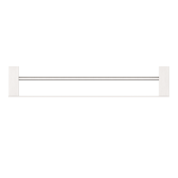 CELIA DOUBLE TOWEL RAIL 800MM BRUSHED NICKEL