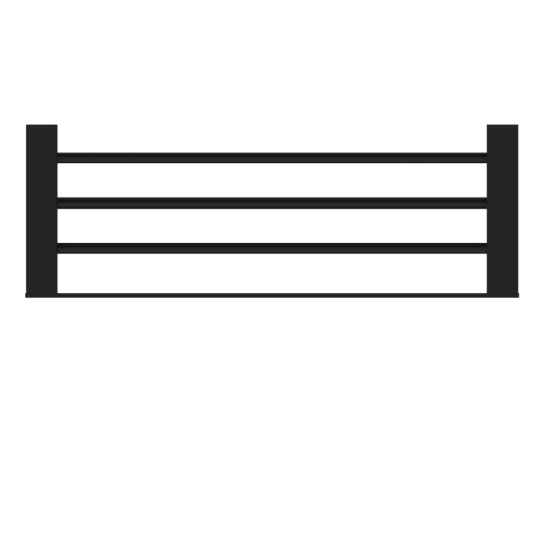 CELIA TOWEL RACK MATTE BLACK