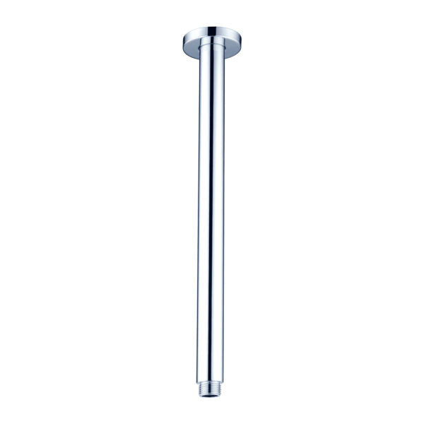 ROUND CEILING ARM 450MM LENGTH CHROME
