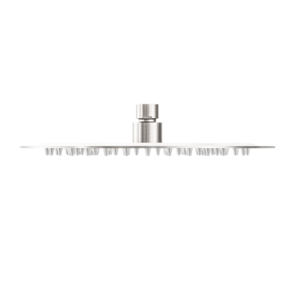 250MM ROUND STAINLESS STEEL SHOWER HEAD 4 STAR RATING BRUSHED NICKEL