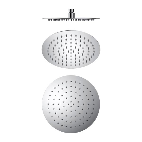 250MM ROUND STAINLESS STEEL SHOWER HEAD 4 STAR RATING CHROME