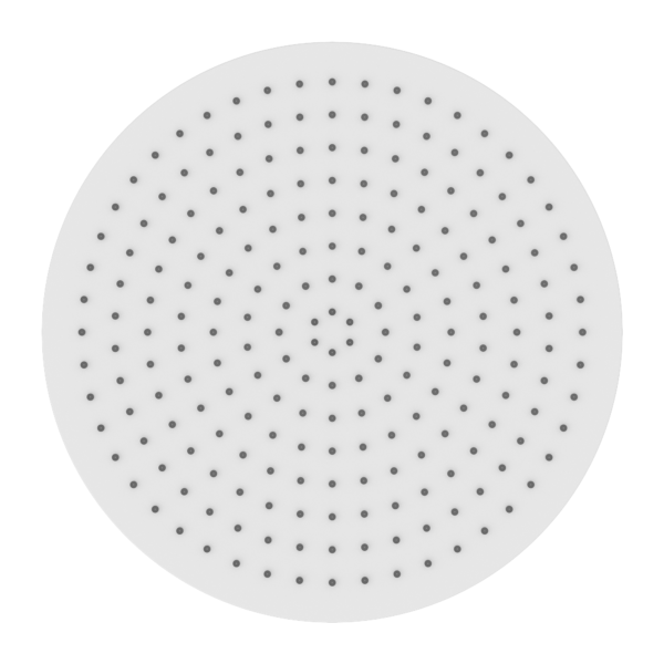 230MM AIR SHOWER HEAD MATTE WHITE