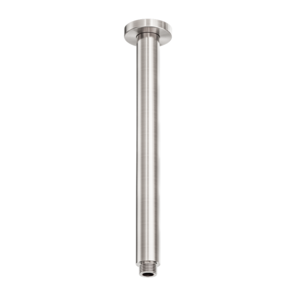 ZEN SS316L ROUND CEILING ARM 300MM LENGTH BRUSHED NICKEL