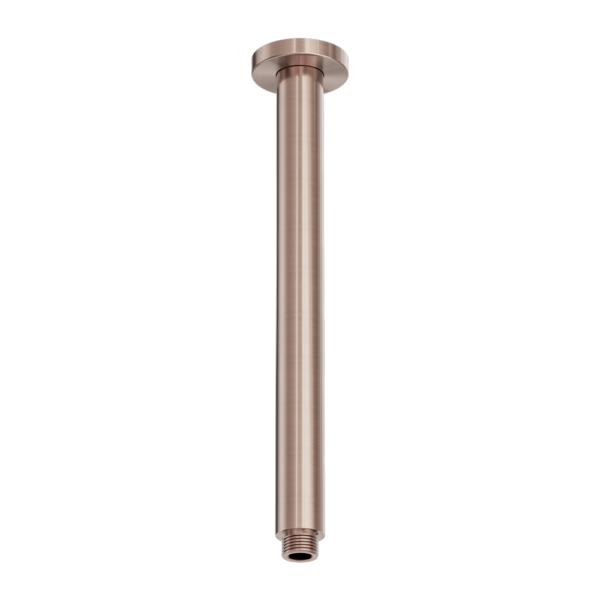ZEN SS316L ROUND CEILING ARM 300MM LENGTH BRUSHED BRONZE