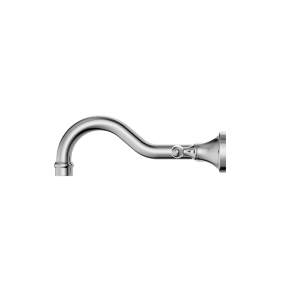 YORK WALL BASIN SET WITH METAL LEVER CHROME