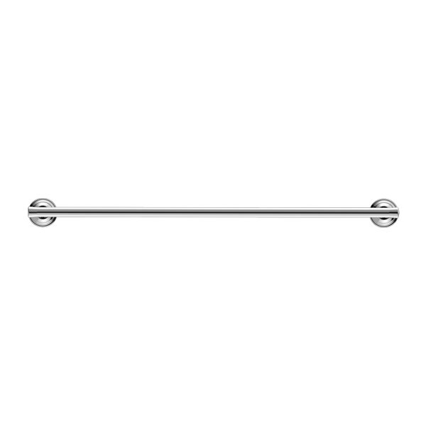YORK SINGLE TOWEL RAIL 600MM CHROME
