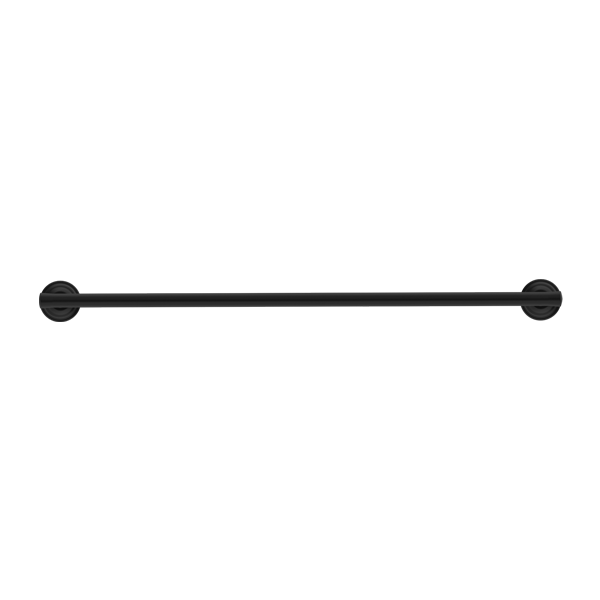 YORK DOUBLE TOWEL RAIL 600MM MATTE BLACK