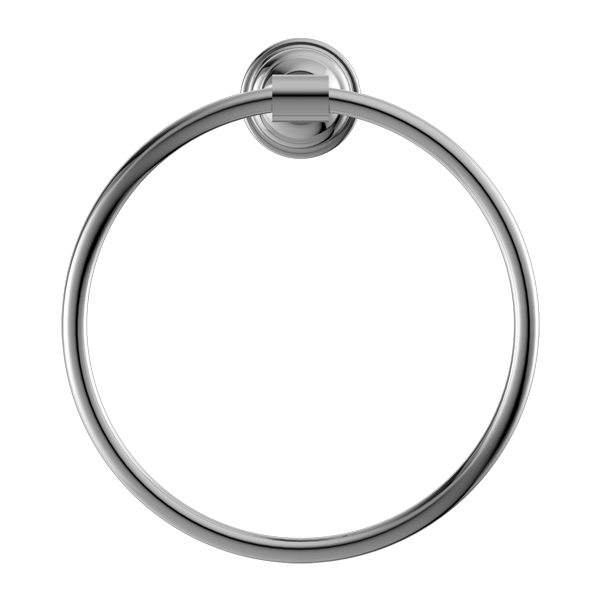 YORK TOWEL RING CHROME
