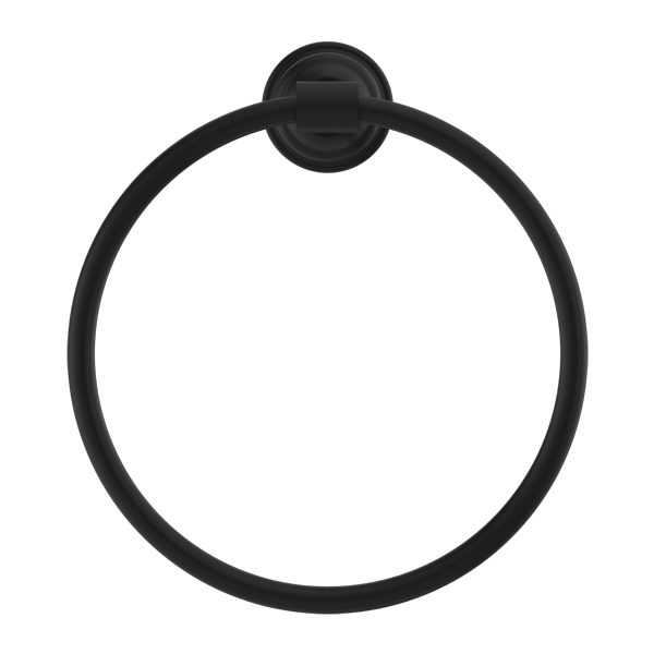 YORK TOWEL RING MATTE BLACK