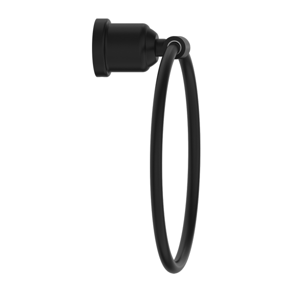 YORK TOWEL RING MATTE BLACK