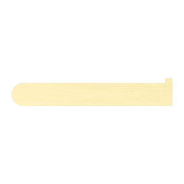 BIANCA TOILET ROLL HOLDER BRUSHED GOLD