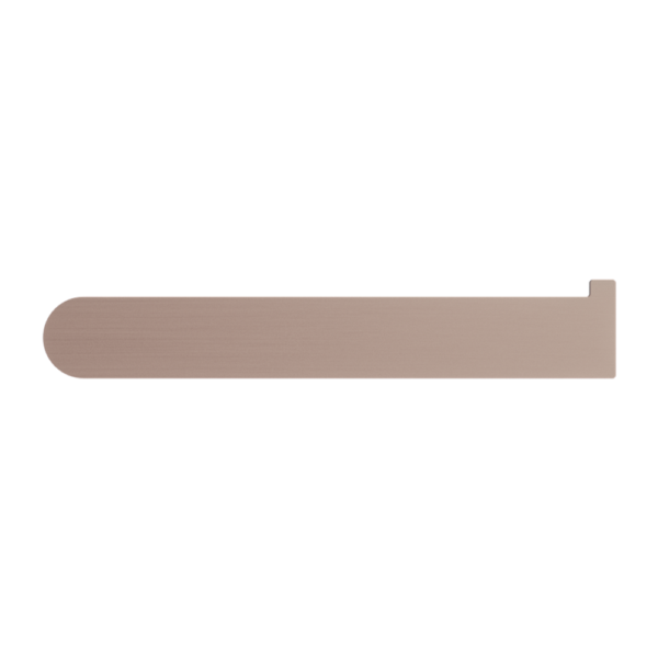 BIANCA TOILET ROLL HOLDER BRUSHED BRONZE