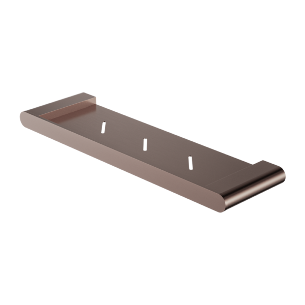 BIANCA METAL SHOWER SHELF BRUSHED BRONZE
