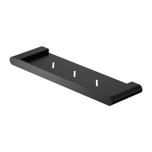 BIANCA METAL SHOWER SHELF MATTE BLACK