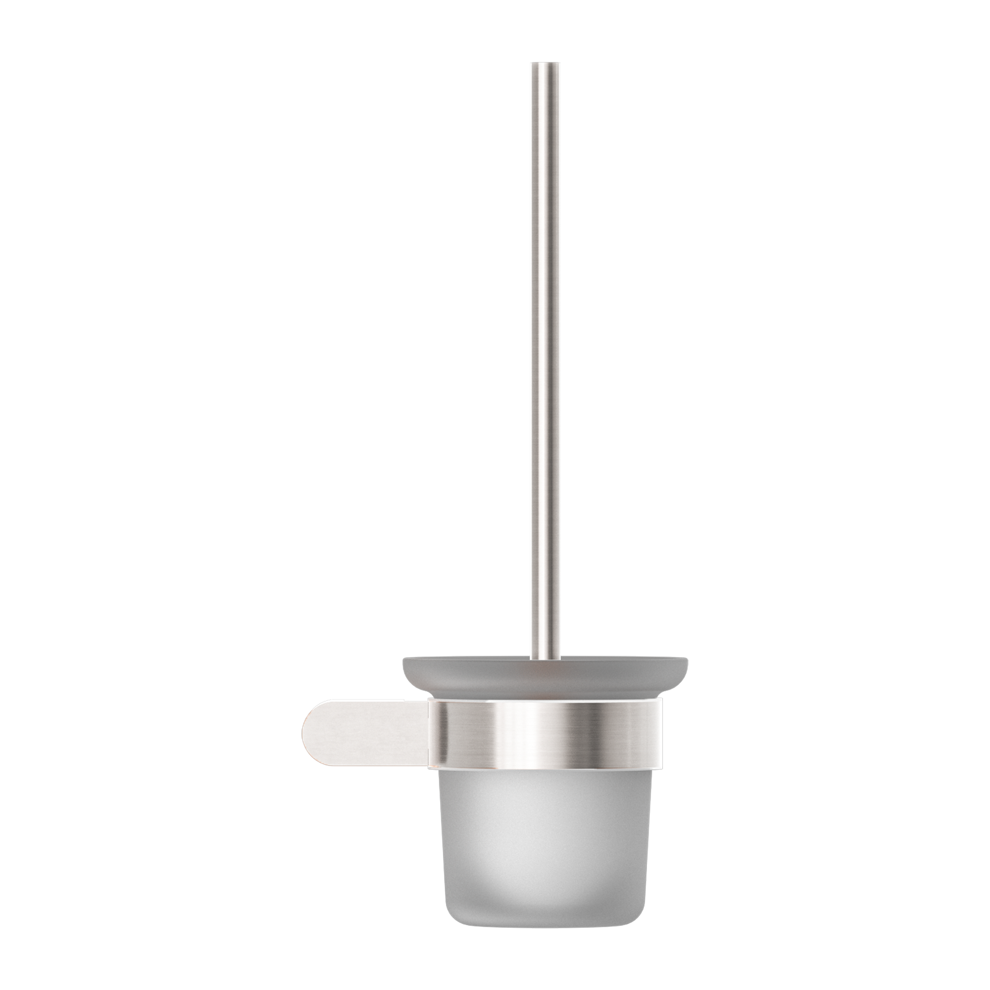 BIANCA TOILET BRUSH HOLDER BRUSHED NICKEL