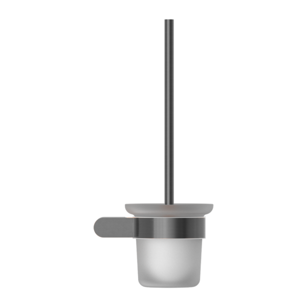 BIANCA TOILET BRUSH HOLDER GUN METAL