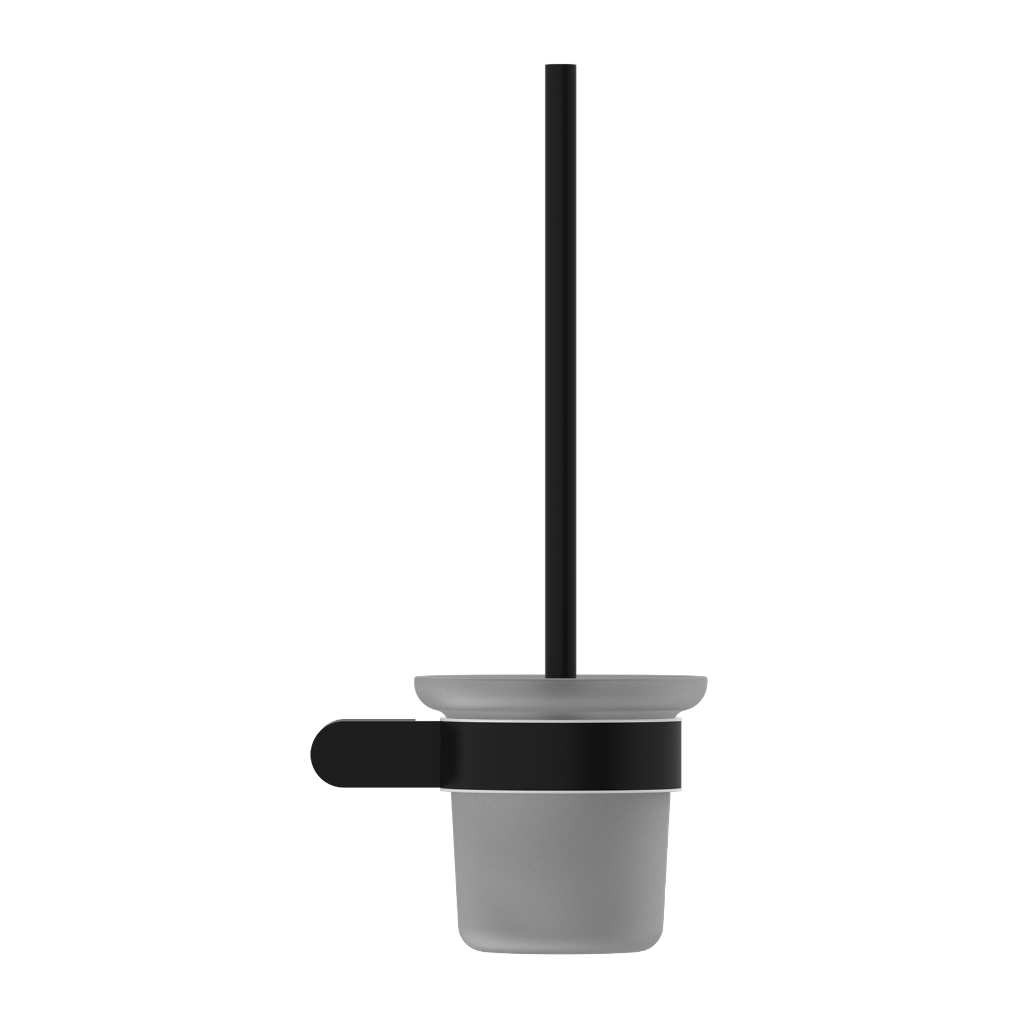 BIANCA TOILET BRUSH HOLDER MATTE BLACK
