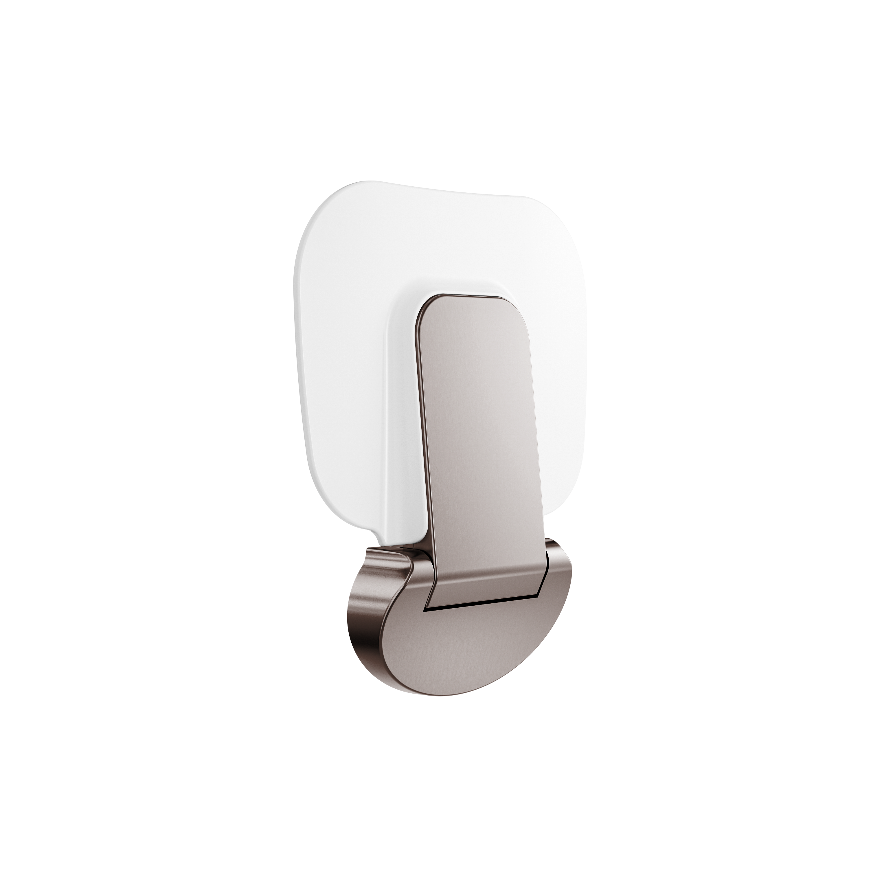 MECCA CARE SHOWER SEAT 400X330MM BRUSHED BRONZE