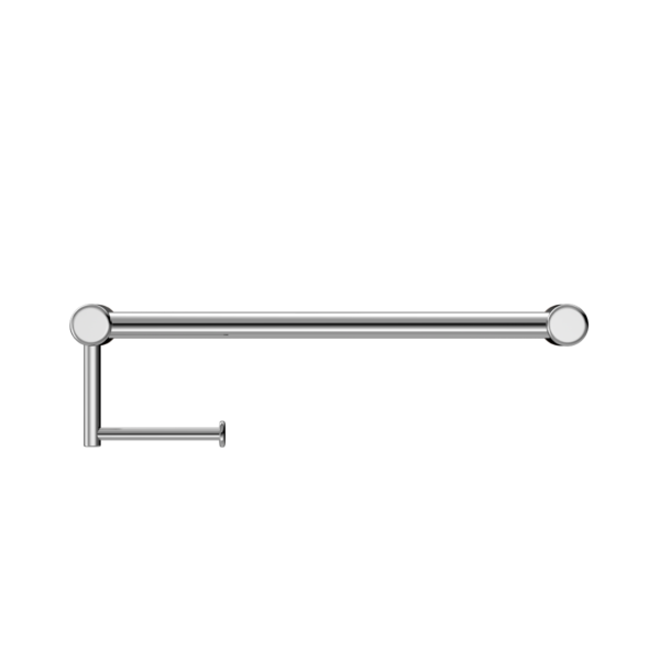 MECCA CARE 25MM TOILET ROLL RAIL 300MM CHROME